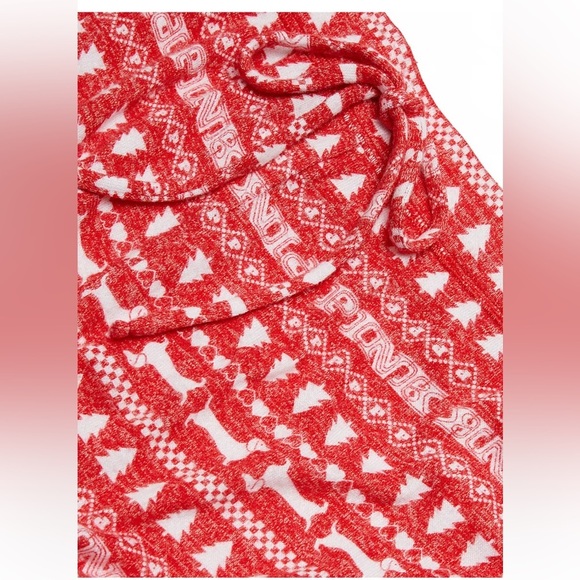 Set of pants and Long sleeve shirt M red and tan soft and comfy - Picture 4 of 5